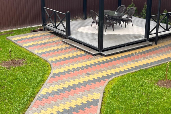 Какой песок выбрать для укладки тротуарной плитки